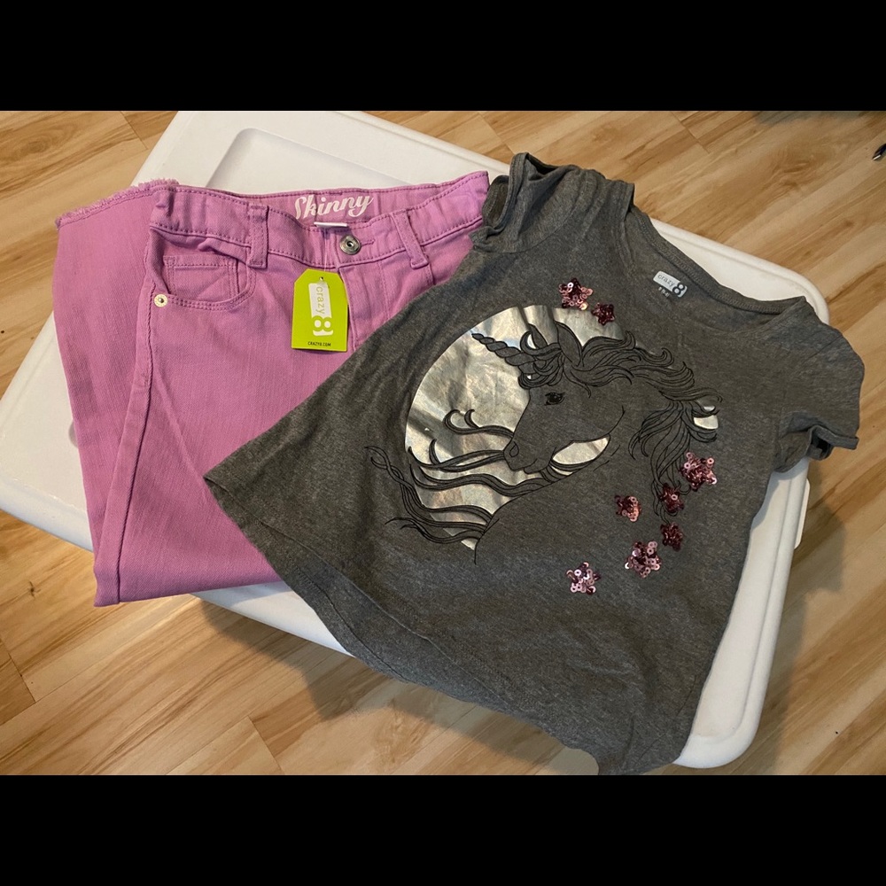 Girl’s Crazy 8 Skinny jeans 👖